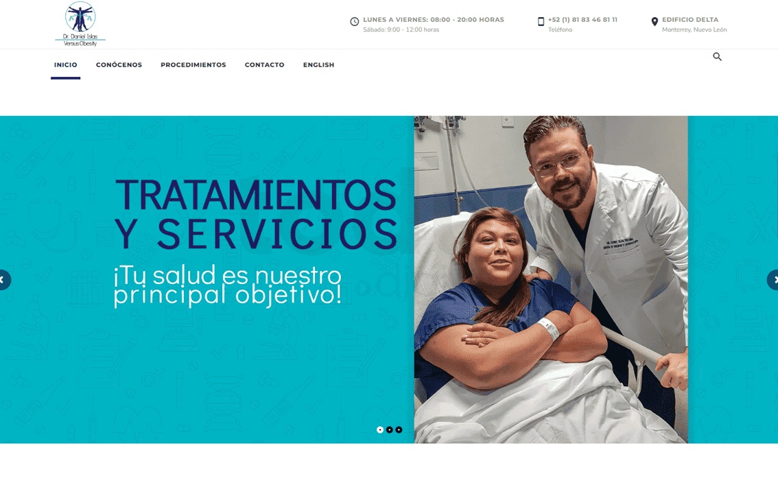 Diseño web para VersusObesity.com