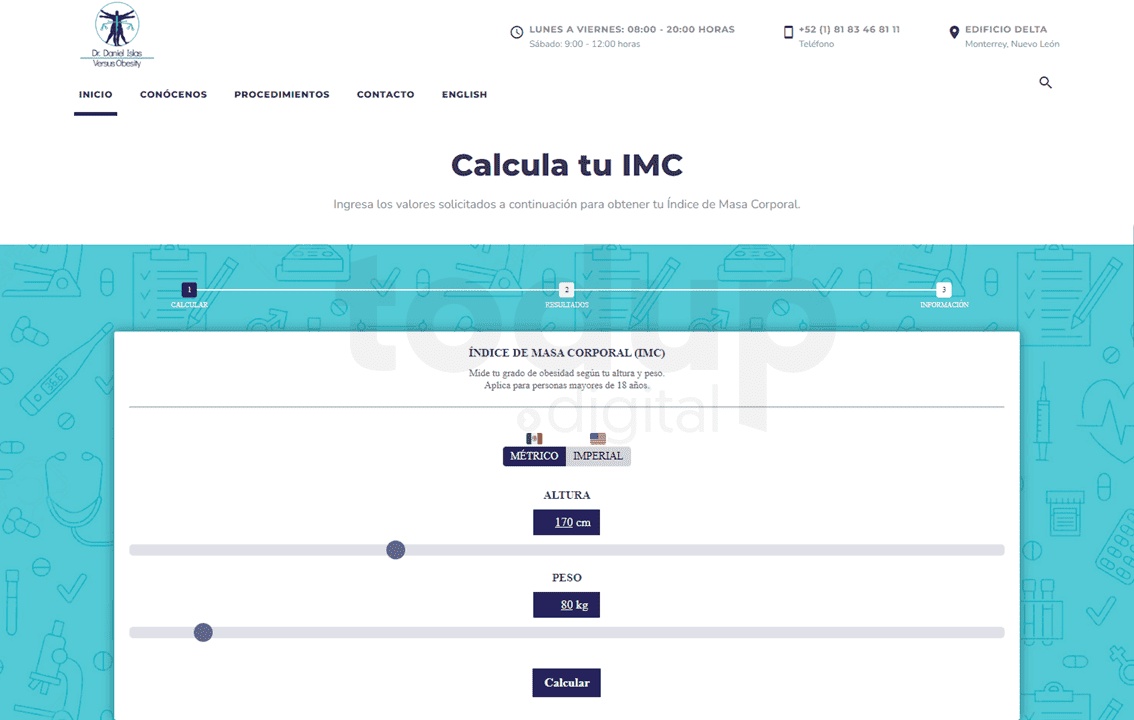 Diseño web para VersusObesity.com