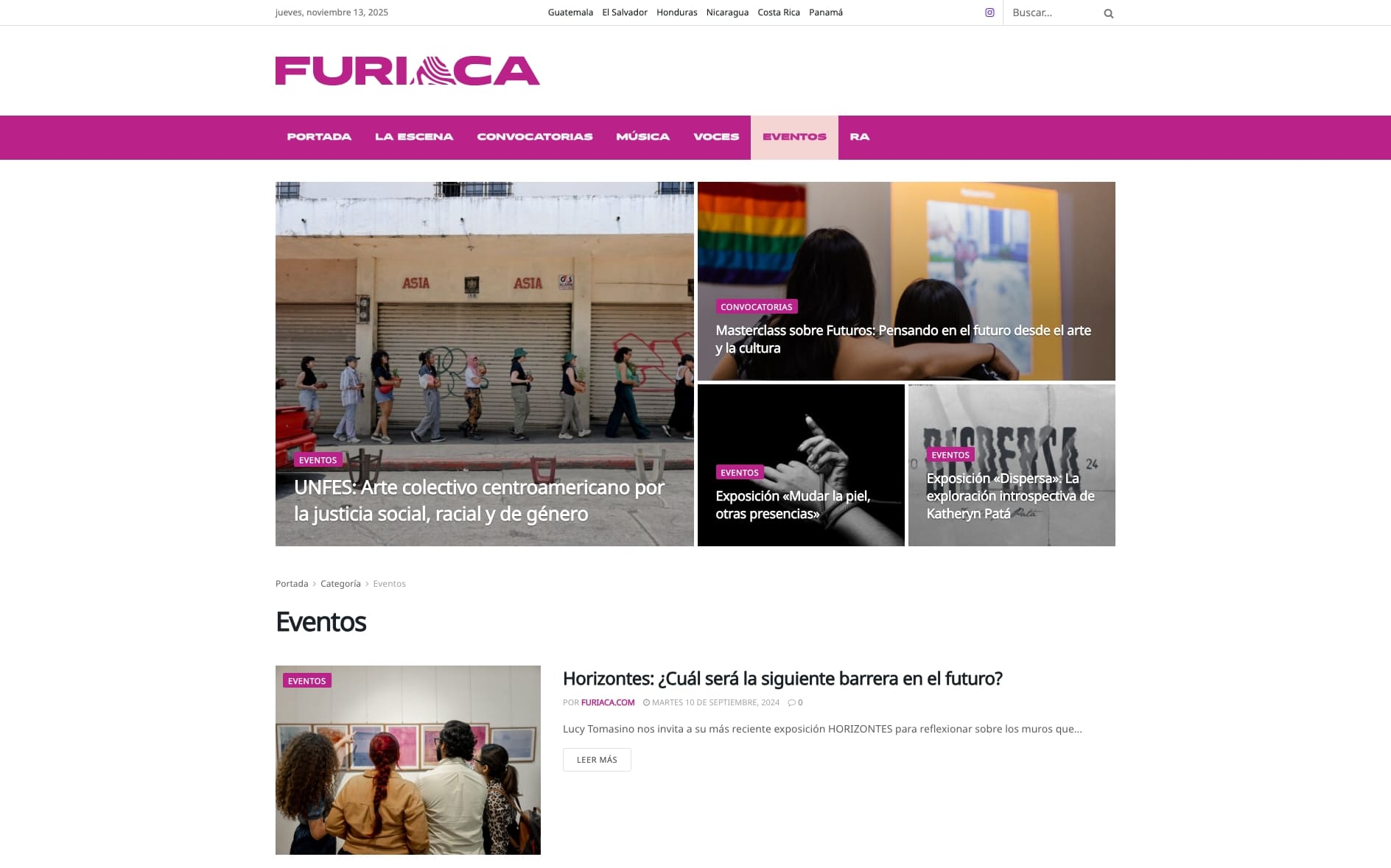 Rediseño web para Furiaca.com - Artículo individual